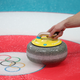 That’s Matt Hamilton’s hand. Photo: Natacha Pisarenko/AP